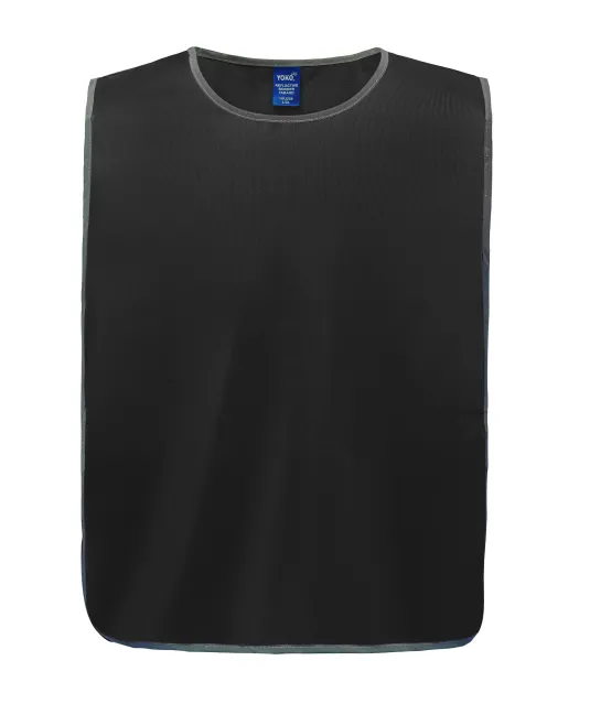 YHVJ259 - Personalisatie veiligheidshesje met reflecterende rand Black