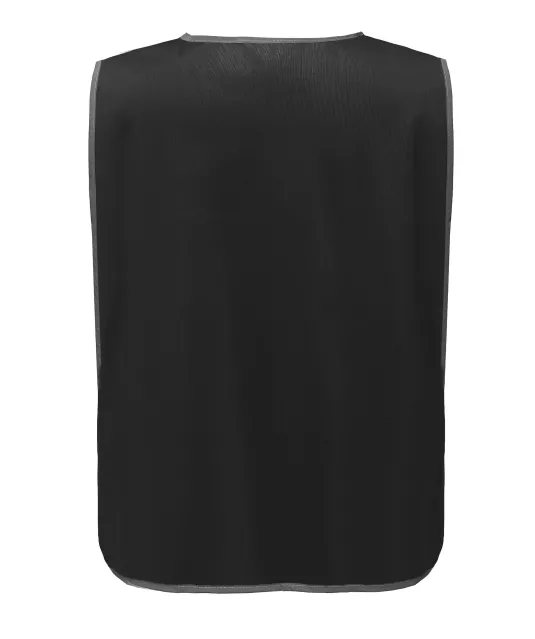 YHVJ259 - Personalisatie veiligheidshesje met reflecterende rand Black
