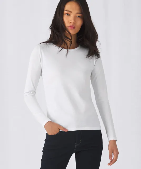 CGTW08T - #E190 Ladies' T-shirt long sleeve White