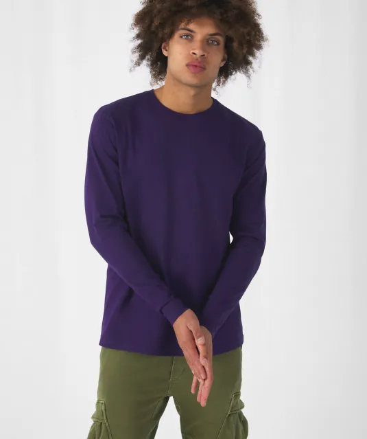 CGTU07T - #E190 Men's T-shirt long sleeve White