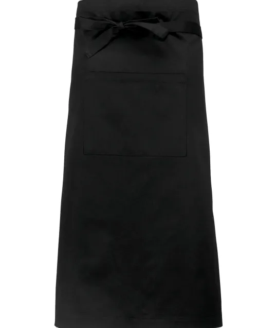 K8004 - Extra lang schort Black
