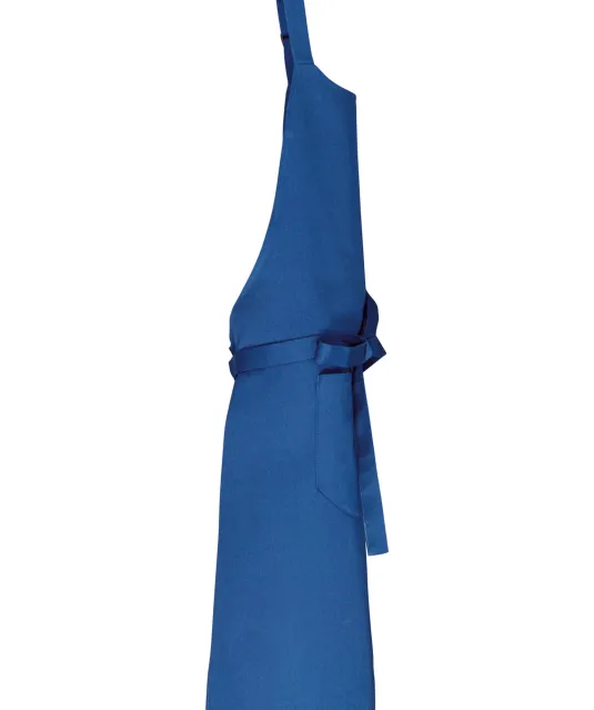 K8007 - Schort met zak van biologisch katoen Sea Blue
