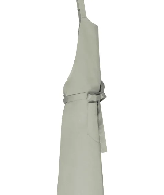 K8007 - Schort met zak van biologisch katoen Almond Green