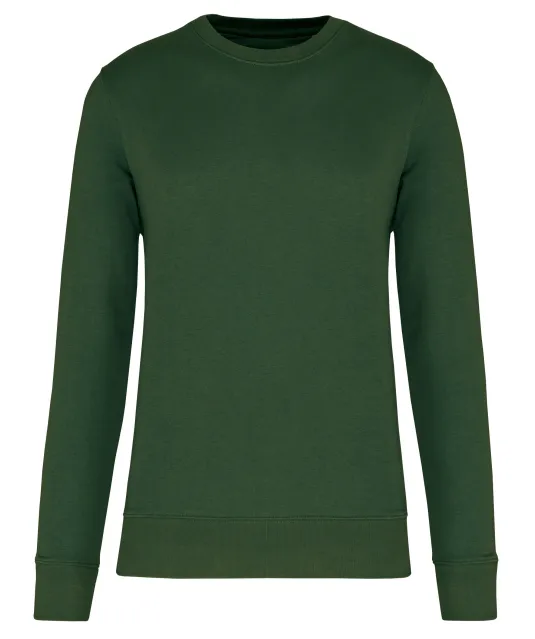 K4026 - Ecologische kindersweater met ronde hals Forest Green