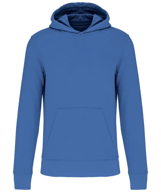 K4029 - Ecologische kindersweater met capuchon Light Royal Blue
