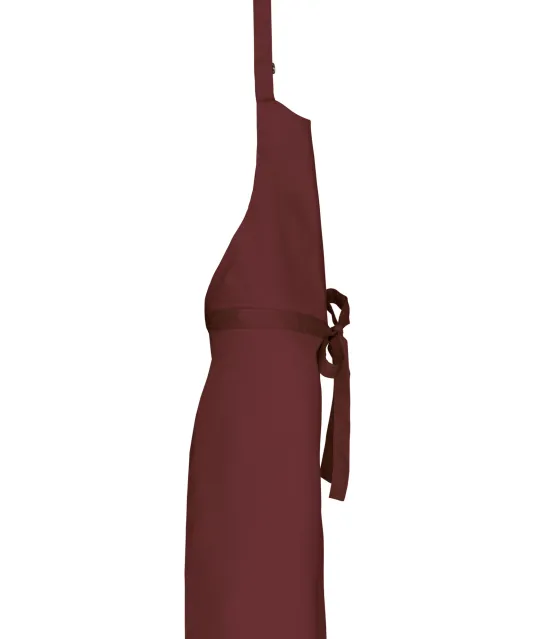 K8000 - Schort van polykatoen zonder zak Wine