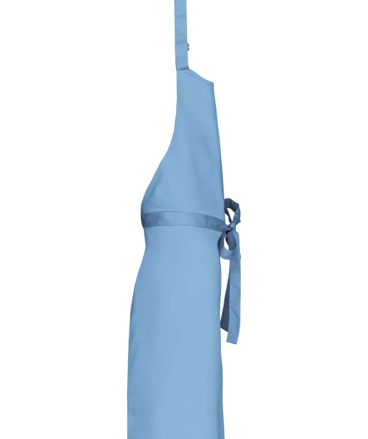 K8000 - Schort van polykatoen zonder zak Sky Blue
