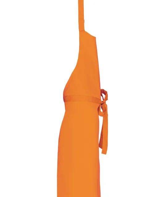 K8000 - Schort van polykatoen zonder zak Orange