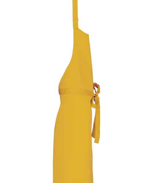 K8000 - Schort van polykatoen zonder zak Mustard