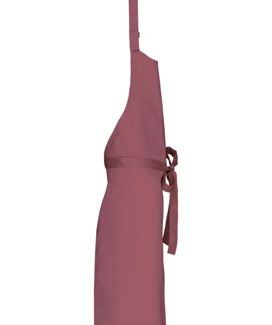 K8000 - Schort van polykatoen zonder zak Marsala