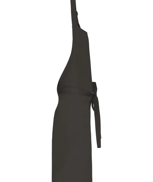 K8000 - Schort van polykatoen zonder zak Dark Grey