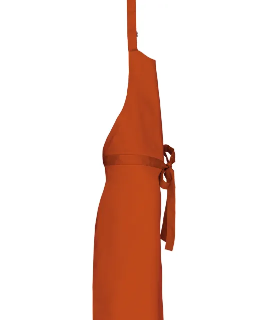 K8000 - Schort van polykatoen zonder zak Burnt Orange