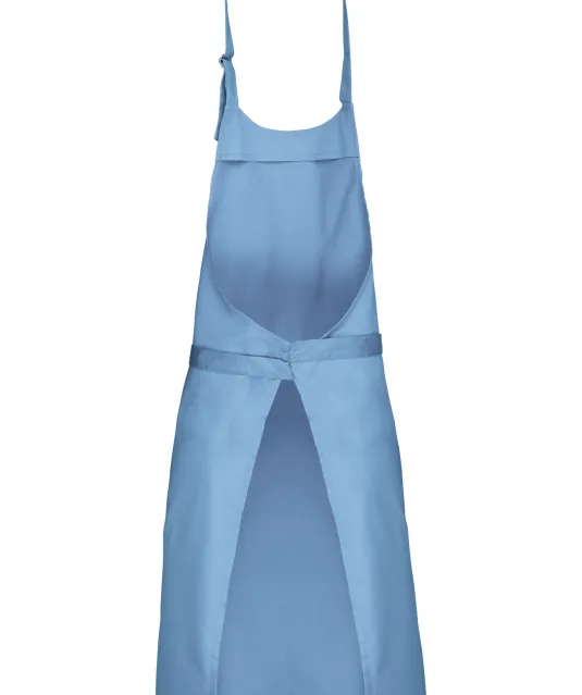 K8000 - Schort van polykatoen zonder zak Sky Blue