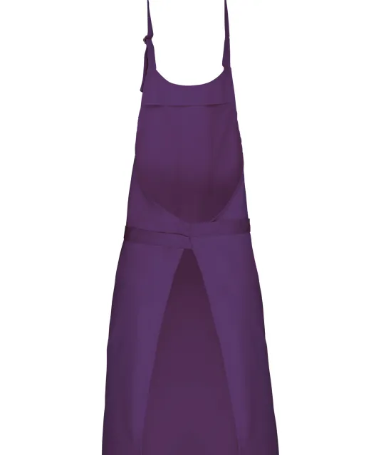 K8000 - Schort van polykatoen zonder zak Purple