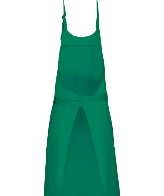 K8000 - Schort van polykatoen zonder zak Kelly Green