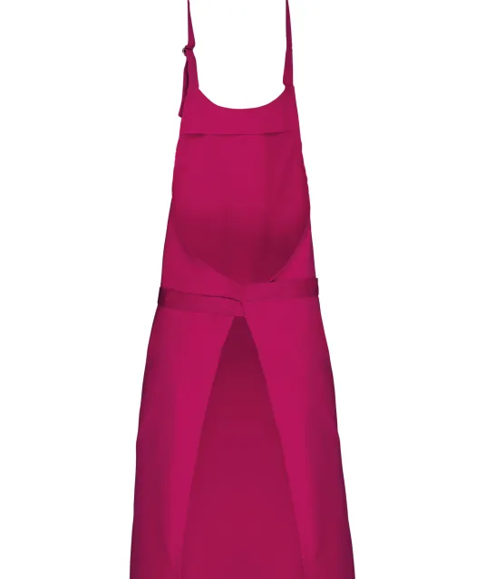 K8000 - Schort van polykatoen zonder zak Fuchsia