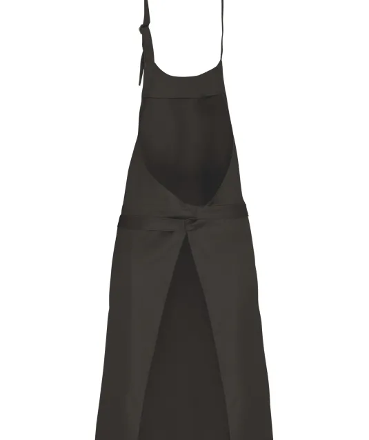 K8000 - Schort van polykatoen zonder zak Dark Grey