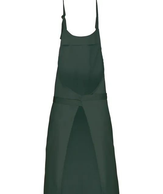 K8000 - Schort van polykatoen zonder zak Bottle Green