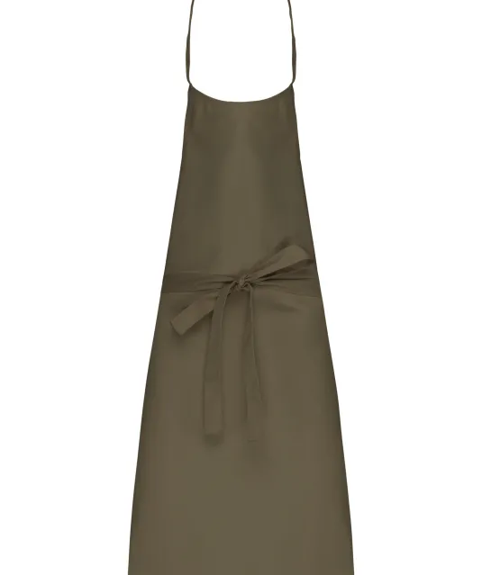 K8000 - Schort van polykatoen zonder zak Light khaki