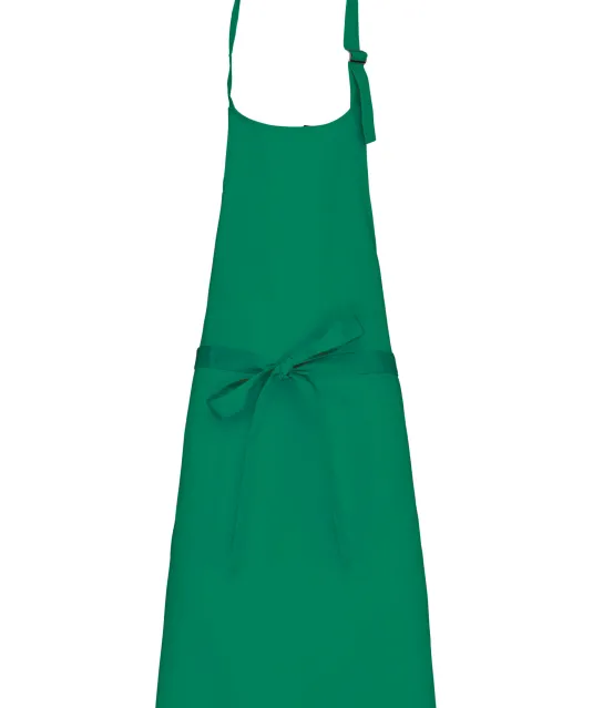 K8000 - Schort van polykatoen zonder zak Kelly Green