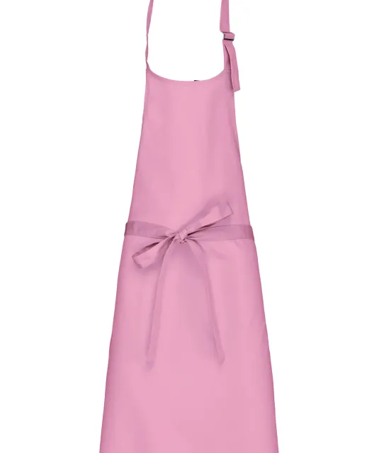 K8000 - Schort van polykatoen zonder zak Dark Pink
