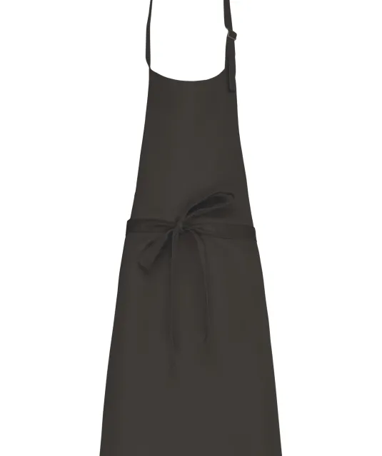 K8000 - Schort van polykatoen zonder zak Dark Grey