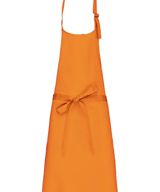 K8000 - Schort van polykatoen zonder zak Orange
