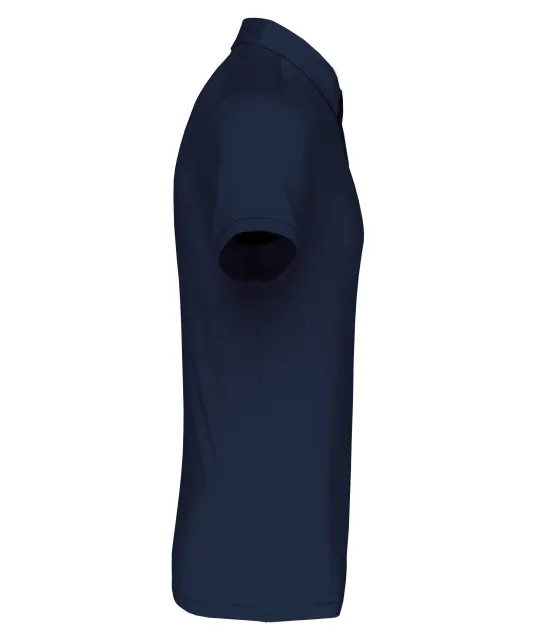 K262 - Herenpolo korte mouwen van jersey Navy