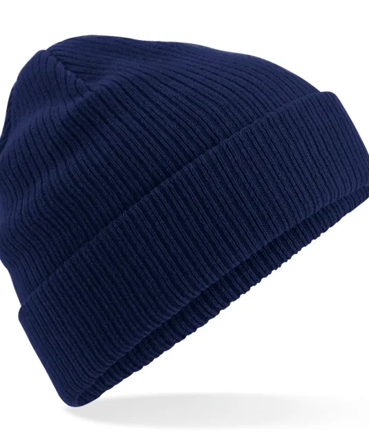 B050 - Muts van biologisch katoen Oxford Navy