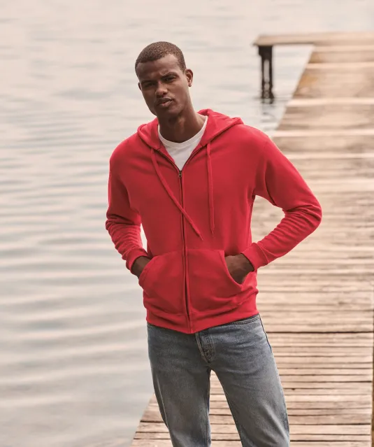 SC62062 - Classic Sweatvest met capuchon (62-062-0) Dark Heather Grey