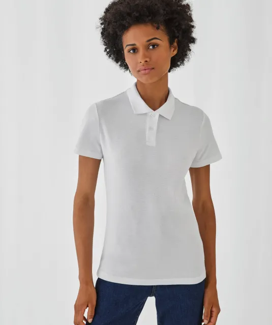 CGPWI11 - Id.001 Ladies' Polo Shirt White
