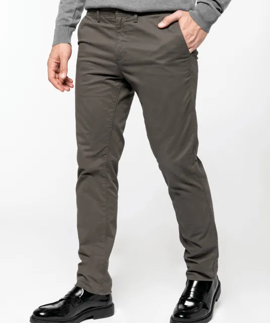 K748 - Premium chino Washed dark navy
