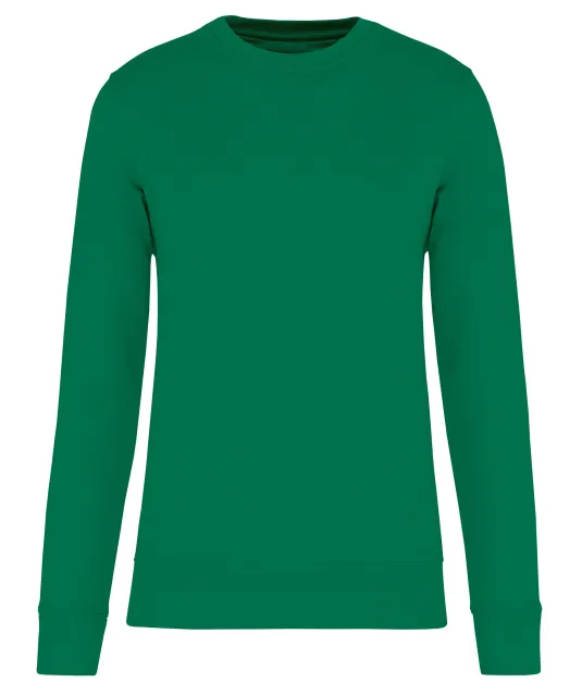 K4025 - Ecologische sweater met ronde hals Kelly Green