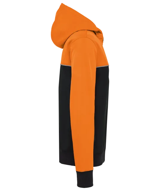 WK450 - 3-laags unisex softshelljas Black / Orange