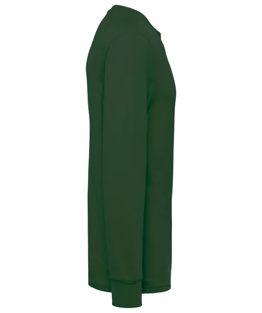 WK303 - Ecologisch uniseks T-shirt met lange mouwen Forest Green