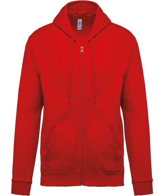 K479 - Sweatvest met capuchon Red