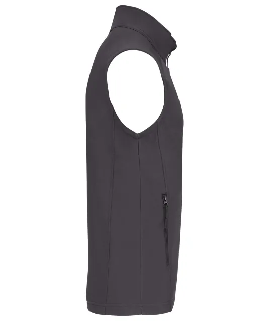 K403 - Softshell bodywarmer Titanium