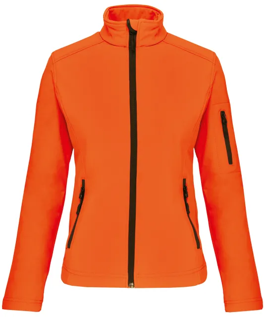 K400 - Dames softshell jas Fluorescent Orange