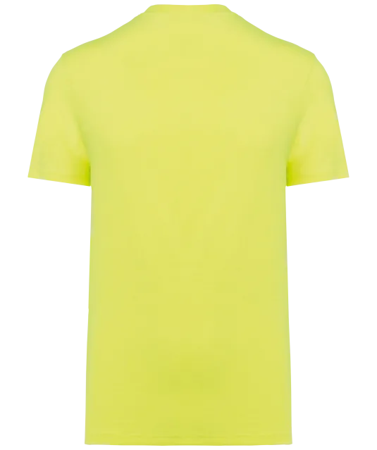 WK305 - Ecologisch uniseks T-shirt met korte mouwen Fluorescent Yellow