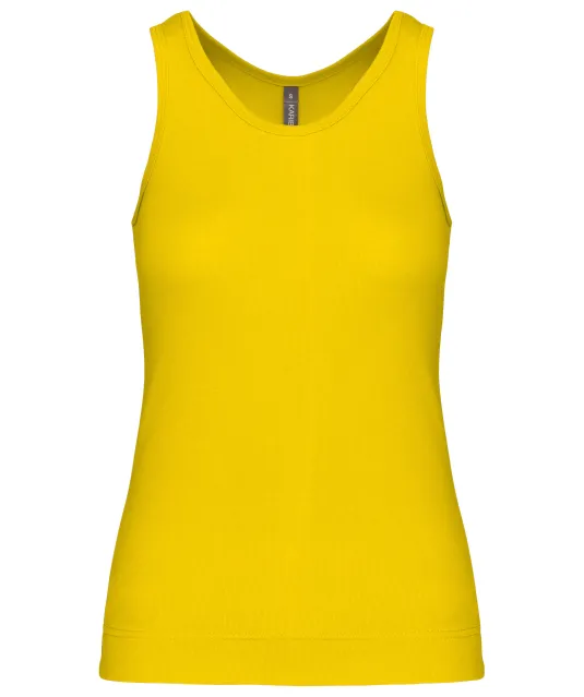 K311 - Angelina - Dames Racerback True Yellow
