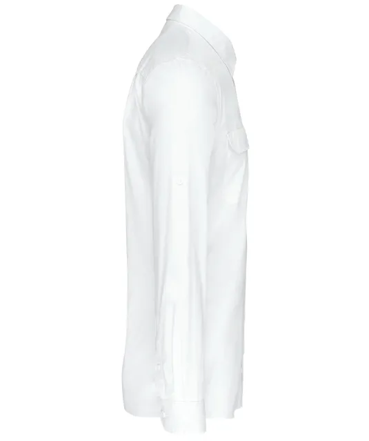 K590 - Overhemd safari lange mouwen White