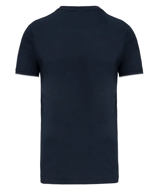 WK3020 - T-shirt Day To Day korte mouwen Navy / Silver