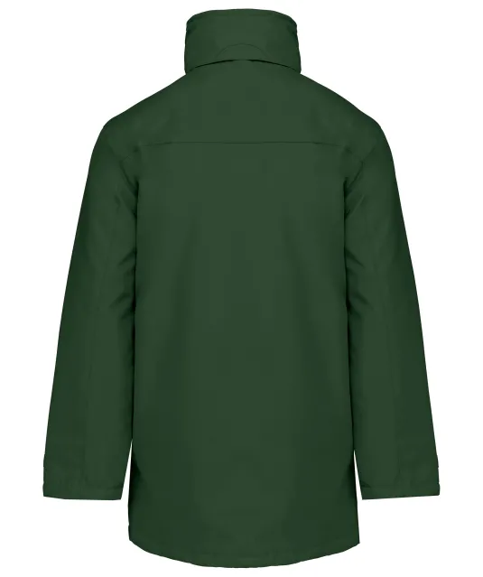 K677 - Gewatteerde parka Forest Green