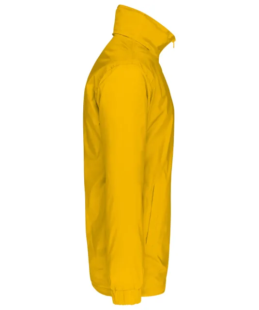 K687 - Gevoerde windbreaker heren Yellow