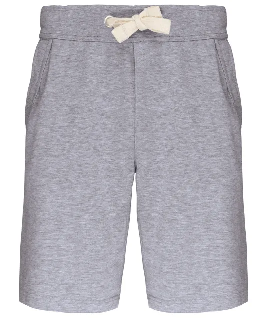 K710 - Bermuda short French terry Oxford Grey
