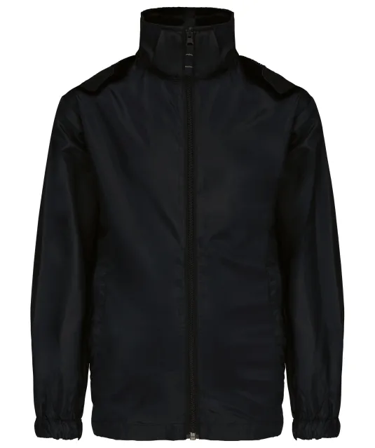 K6102 - Kinderwindbreaker Black