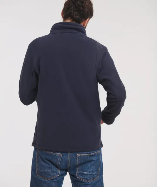 RU8740M - 1/4 Zip Outdoor Fleece Black