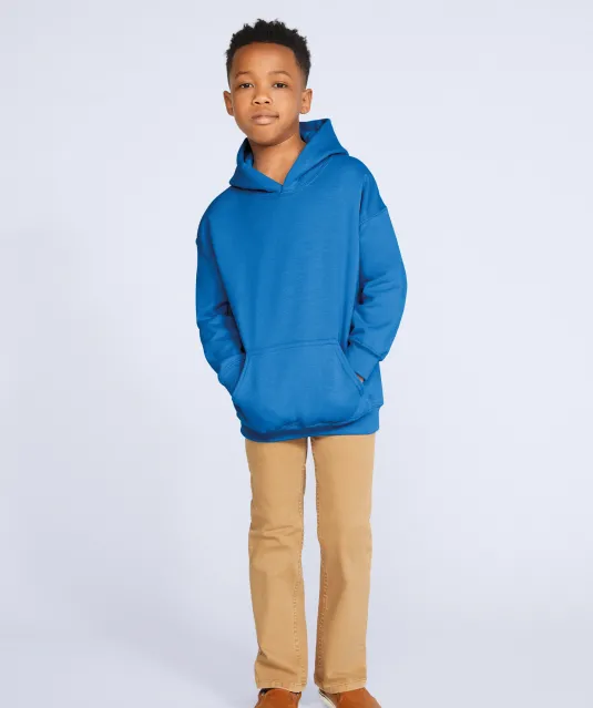 GI18500B - Heavy Blend™ Classic Fit sweater met capuchon White