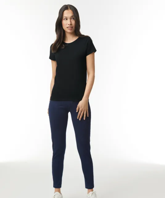 GI5000L - Heavy Cotton™Semi-fitted Ladies' T-shirt White