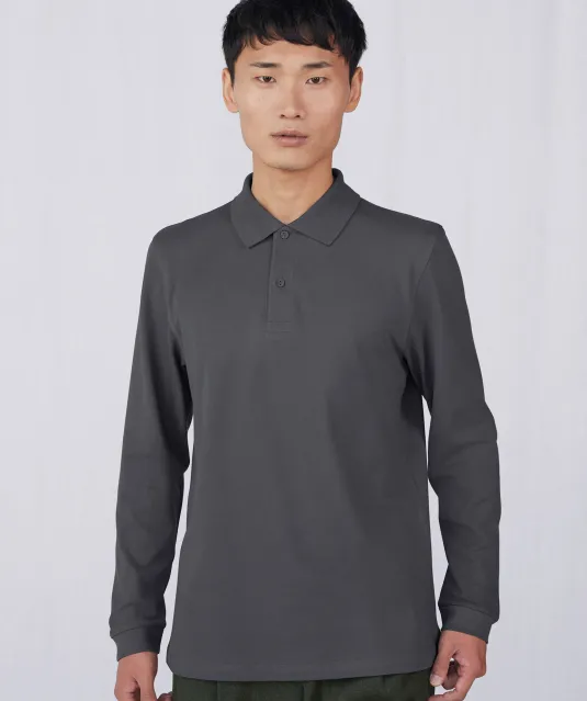 CGPU425 - MY POLO 180 Heren lange mouwen Black